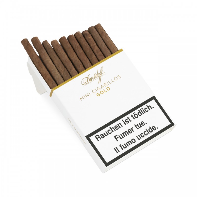 Davidoff Mini Cigarillos Gold Onlineshop Urs Portmann Tabakwaren AG