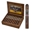 Alec Bradley Magic Toast Toro einzelne Zigarre und offene Kiste im Hintergrund