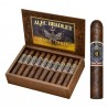 Alec Bradley Magic Toast Robusto einzelne Zigarre und offene Kiste im Hintergrund