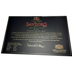 Villiger San`Doro 10 Year im Onlineshop Urs Portmann Tabakwaren