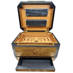 Davidoff Octagon Luxe Pappel Wurzel Humidor