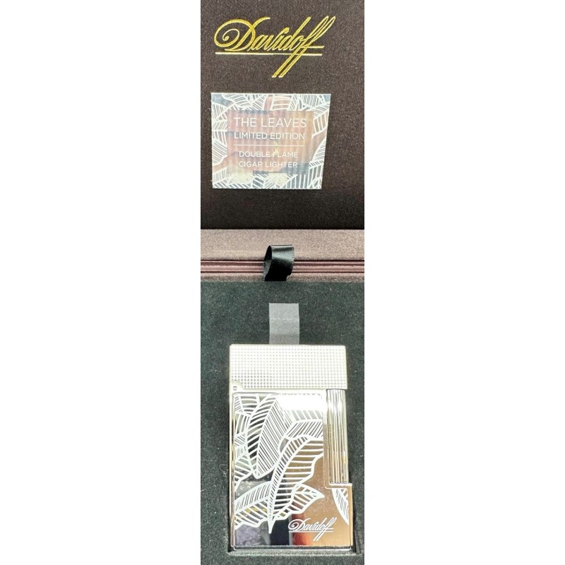 Davidoff Prestige The Leaf LE Lighter Palladium