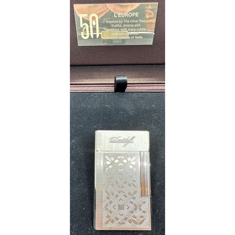 Davidoff 50th LE L`Europe Palladium Lighter