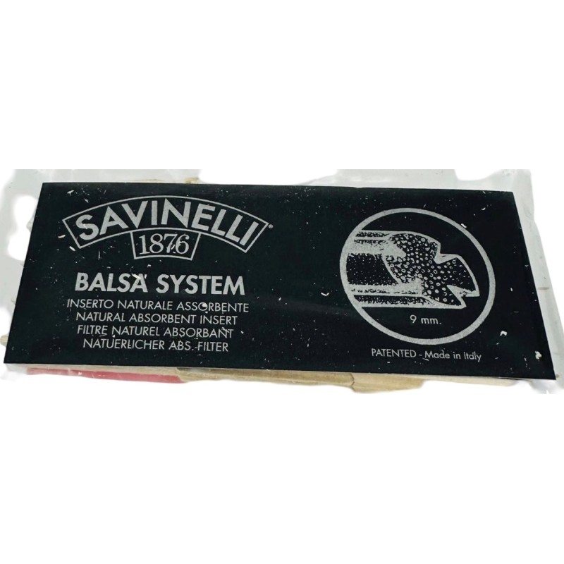 Savinelly Balsa System Filter im Onlineshop Urs Portmann Tabakwaren