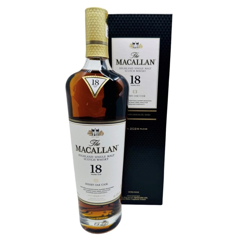 The Macallen Sherry Oak Cask 18 Years