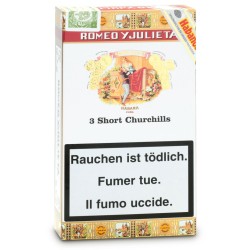 Romeo y Julieta Short Churchill Tubos